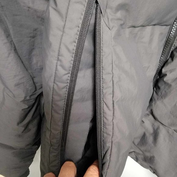 Champions Mens Medium black Jacket waterproof lined hood M winter fall - Picture 5 of 16